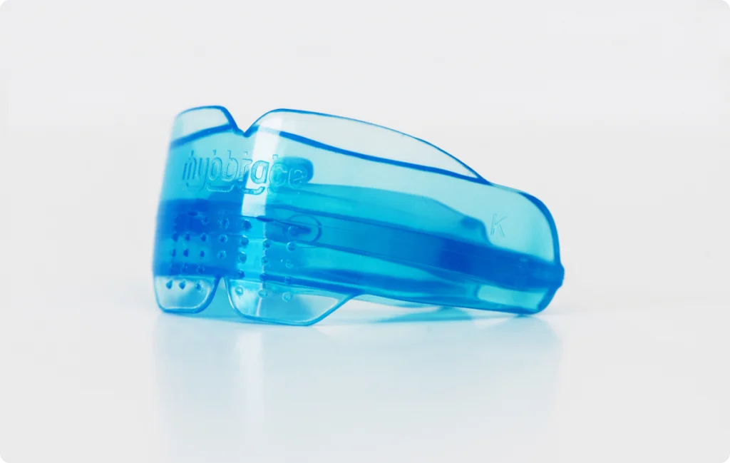 Éducateur fonctionnel en silicone bleu pour enfant